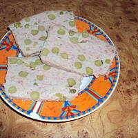 Pieczeń z groszkiem