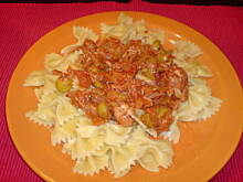 Fot. soneti, Makaron z tuńczykiem i oliwkami