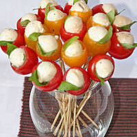 Bukiet z pomidorów