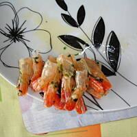 Krewetki palce lizac