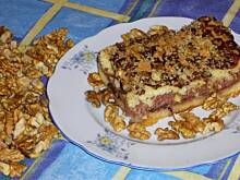 Fot. niebieska-różyczka, Ciasto orzechowe z alkoholem  i dżemem wg Różyczki