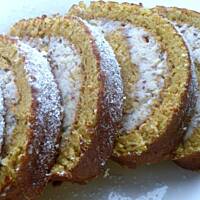 Rolada dyniowa z masą orzechową