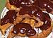By megii013, Rogaliki z jagodami i polewą czekoladową