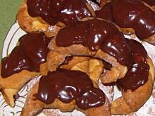 Fot. megii013, Rogaliki z jagodami i polewą czekoladową