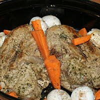 Biodrówka w miodowym sosie