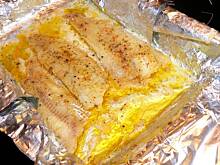 Fot. agus2404, Ryba pieczona w  folii, mojego meza AM