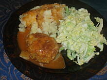 Fot. marlen, szybki gołabki z sosem czosnkowym