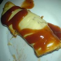 Parówki w cieście "naleśnikowym"