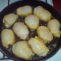 Kurczak pod czerwoną pierzynką