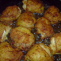 Kurczak pod czerwoną pierzynką