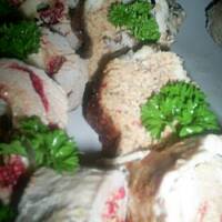 Drobiowo wieprzowa pieczona rolada kasiuli