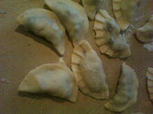 Fot. bozic20, Pierogi z jabłkami, cynamonem i rodzynkami