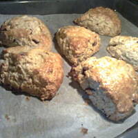 Bułeczki deserowe (scones) z żurawiną