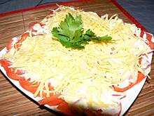 Fot. elaf, Pomidory z żółtym serem