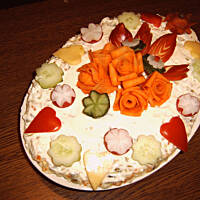 Sałatka warzywna wg M&Ł