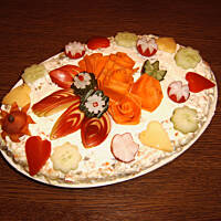 Sałatka warzywna wg M&Ł