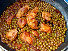 Fot. bahus, Indyk w pomidorach z groszkiem