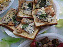 Fot. niebieska-różyczka, Tosty z gruszką wg Różyczki