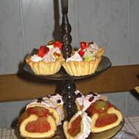 roladki biszkoptowe z galaretką jabłkową