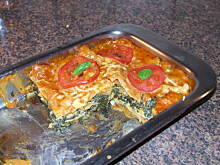 Fot. milii, Lasagne ze szpinakiem