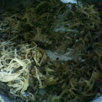 Zrolowane  ziemniaki w waflu