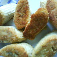 Zrolowane  ziemniaki w waflu