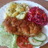 Soczyste i smakowite sznycelki z udek.