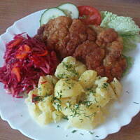 Soczyste i smakowite sznycelki z udek.