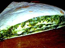 Fot. Gosia_k, Tortilla ze szpinakiem