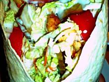 Fot. Gosia_k, Tortilla z sosem czosnkowym