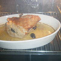 Schab ze śliwką i sosem wg Madzi81