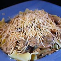 Pieczarkowy Strogonow