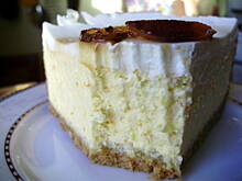 Fot. Krystyna911, sernik - cheesecake pomarańczowy, z karmelizowanymi pomarańczami