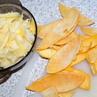 Skórka pomarańczy w syropie - dodatek do ciast