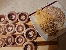 Fot. eva67, Pieczarki z orzechami