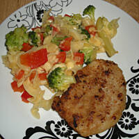 Makaron z warzywami prosty i pyszny