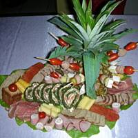 Piękna patera z przystawkami