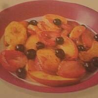 Glazurowane owoce-gorący deser na chłodne dni