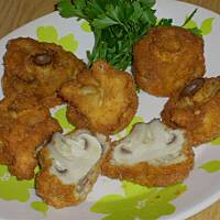 Pieczarki w panierce pycha wg Różyczki