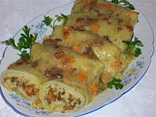 Fot. niebieska-różyczka, Gołąbki wigilijne z kurkami