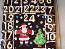 Fot. aloiram, Kalendarzyk adwentowy z piernika