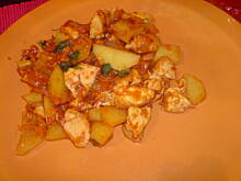 Fot. nikolka, Gulasz z kurczaka i pomidorow