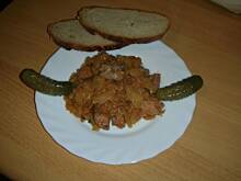 Fot. lenka075, Bigos "włoski" z kiszonymi ogórkami