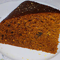 Rudy piernik w czapeczce wg Różyczki