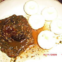 Schab w sosie wyśmienity