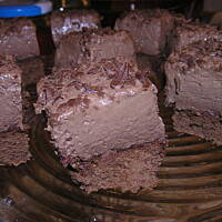 Sernik czekoladowa pianka