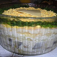 Złote śledzie pod pierzynką