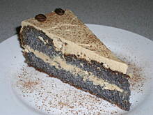 Fot. Anes, makowo-kawowe ciasto/tort wg Anes