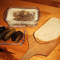 Domowy smalec z mięsem wg M&Ł