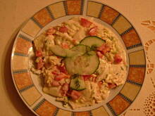 Fot. Bacia, Sałatka z ravioli według Baci